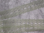 Feather Edge Eyelet Lace Per Meter 25mm Mint Green